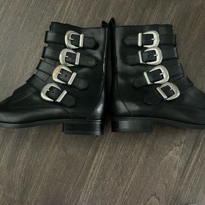 Diesel Black Gold leather boots sz 7. New without tag